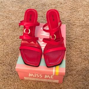 Red high heels